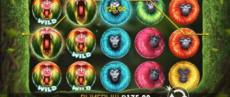 Игровой автомат 7 Monkeys дикий символ